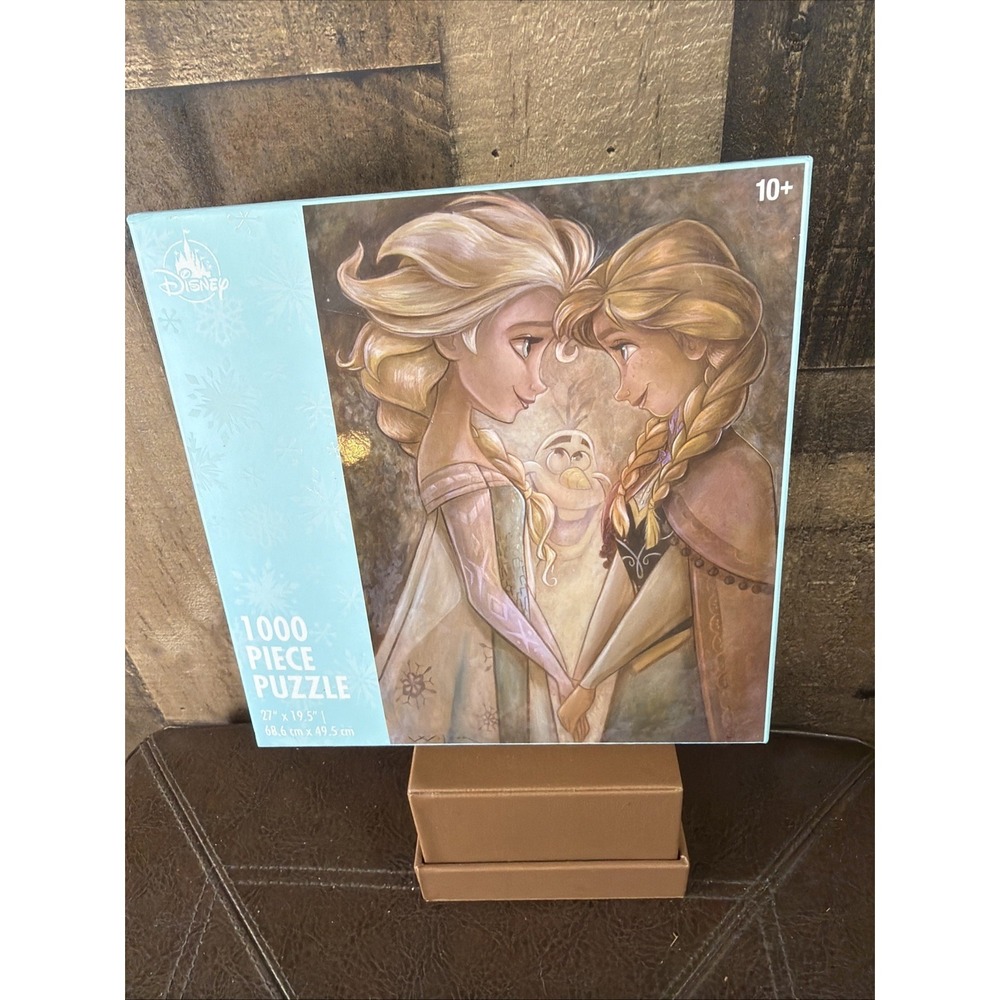 Disney Parks Frozen Anna Elsa Olaf 1000‎ Pc Jigsaw Puzzle Darren Wilson Sealed